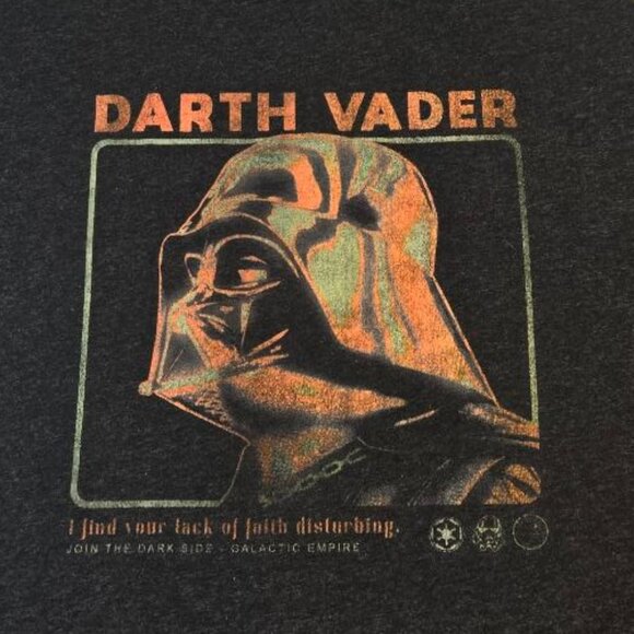 NEXT LEVEL APPAREL Darth Vader/Frozen Tank Tops Sz XXL Dark Gray - Picture 5 of 12